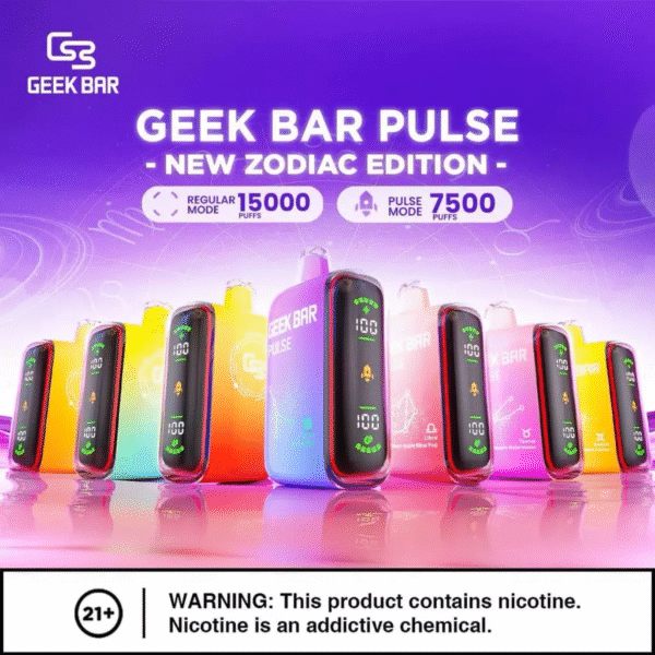 GEEK BAR PULESE 15000 Puffs 小火箭拋棄式電子煙 一次性霧化棒
